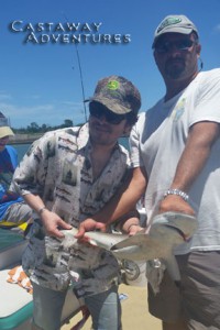 Shark fishing in Cocoa Beach with Cast Away Adventures