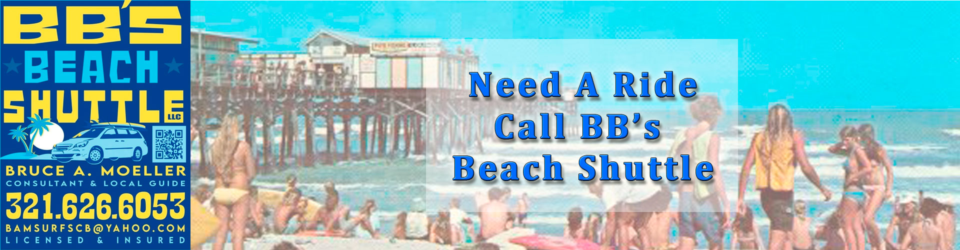 Transportation in the Cocoa beach area.