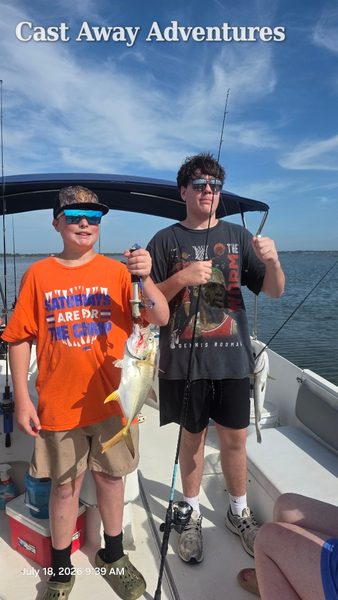 double hook up, catching some variety with Cast Away.