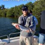 Speckled Sea Trout caught on Cast Away Adventures fishing charter in Florida.